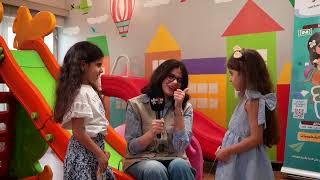 رحنا حضانة زين ولولو حتى نتعرف على أصدقائهم، نسألهم أسئلة، ونوزع جوائز حلوة! 🎁👶