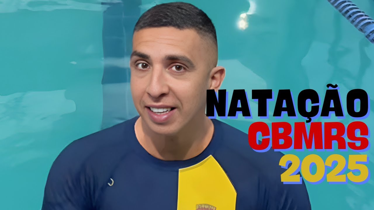 Prova de Natação do TAF Concurso Corpo de Bombeiros Militar - CBMRS 2025 (FUNDATEC) | Guia Completo