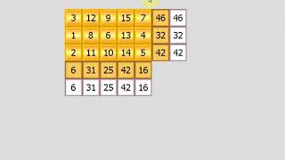 Solving Survo puzzles by swapping numbers screenshot 3
