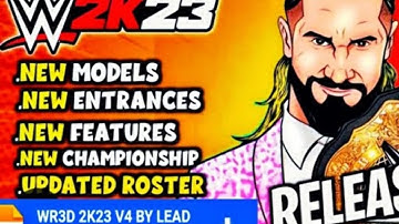 WR3D 2k23 MOD *New UPDATE*Android 13 Support | #24kgoldnmood