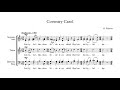 Fiennes - Coventry Carol - score