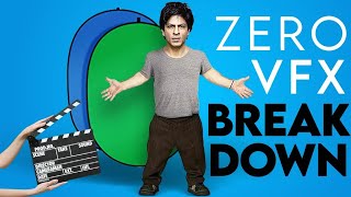 ZERO VFX breakdown | behind the scenes 🔥| Shahrukh Khan