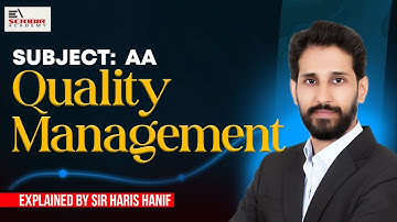 ACCA | AA - Audit & Assurance | Quality management | Escribir Academy ​