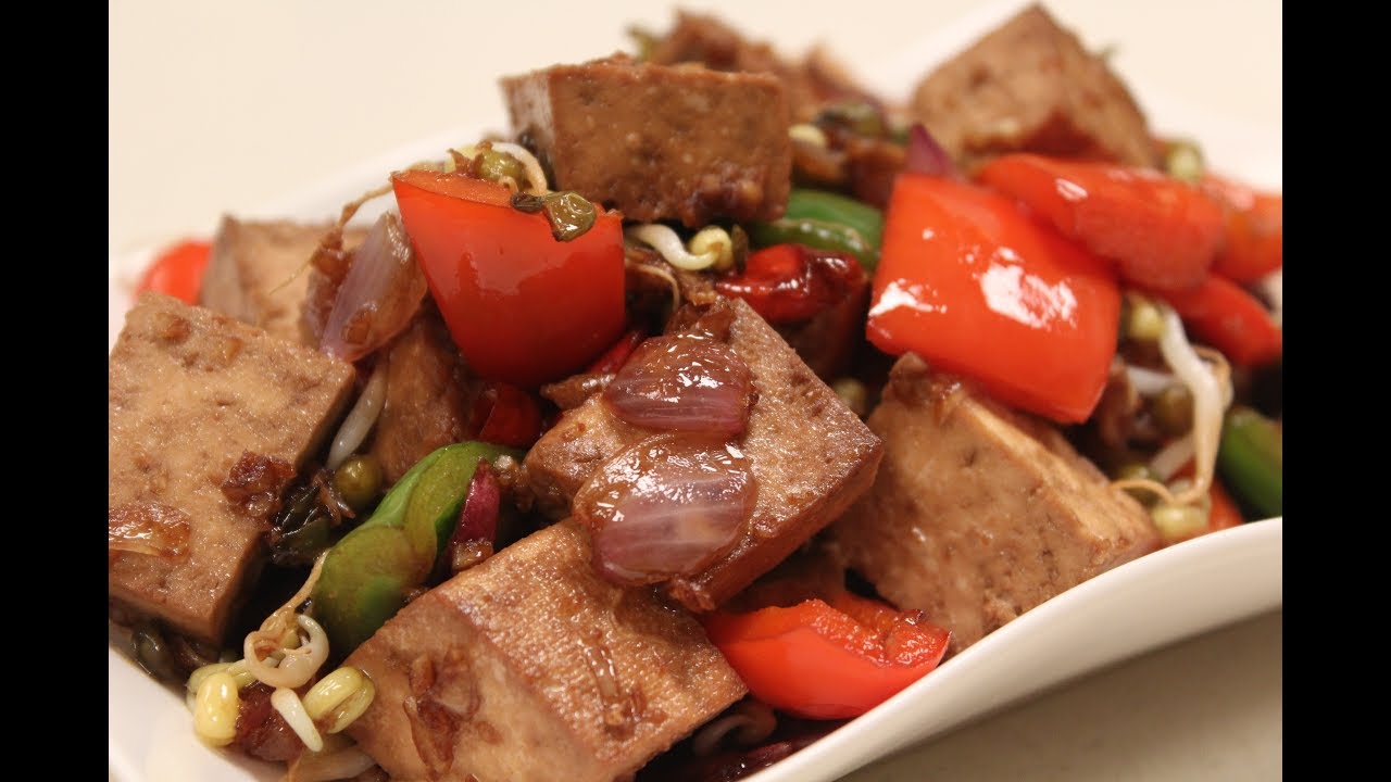 Stir Fry Chilli Tofu | Sanjeev Kapoor Khazana