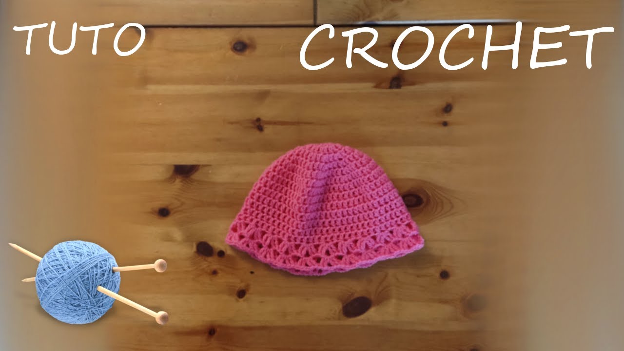 TUTO CROCHET Comment faire un bonnet - YouTube