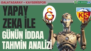 🔥 2024 Galatasaray vs Kayserispor Maç Tahmini: Yapay Zeka Analizi ve İddaa İpuçları! 🏆 | 15 Ocak screenshot 5
