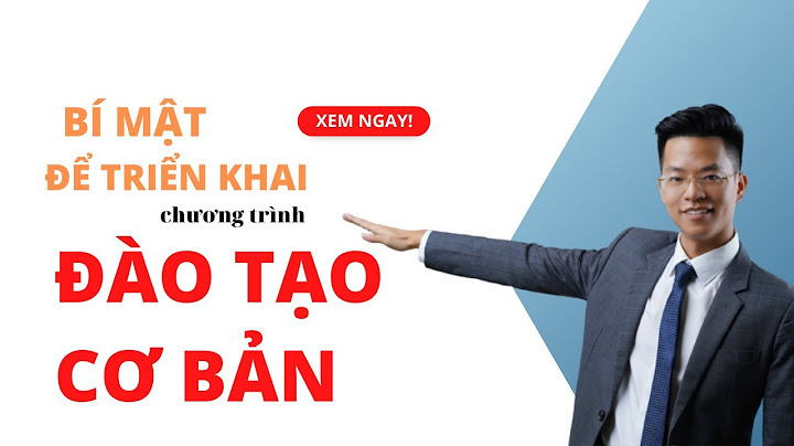 Khái niệm chương trình đào tạo là gì năm 2024