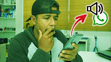 Porque o áudio do WhatsApp fica travando?