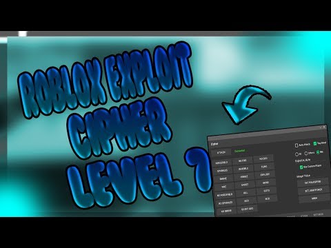 ROBLOX EXPLOIT: ✔️Cipher✔️ [AMAZING LUA-C EXECUTOR][WAYPOINTS, TONS OF FEATURES]
