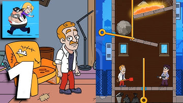 Home Pin - Hero Rescue & How To Loot? - Gameplay Part 1 Levels 1-40 (Android, iOS) All Levels