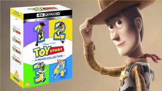 Toy Story 1-4 (1995-2019) | UK 4K UHD Boxset Unboxing | Disney