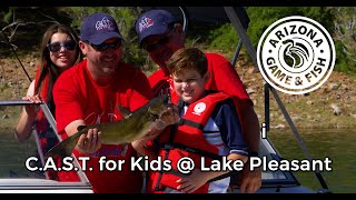 C.A.S.T. for Kids Fishing event at Lake Pleasant