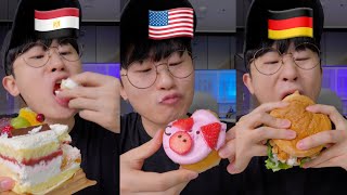 World Food Battle | Egypt Vs America Vs Germany