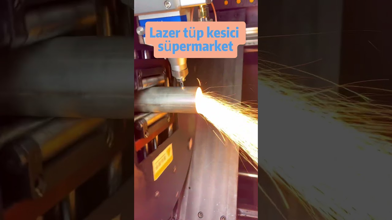 Lazer süpermarket, her türlü boruya karşılık gelen lazer boru kesme makineleri bulunur 