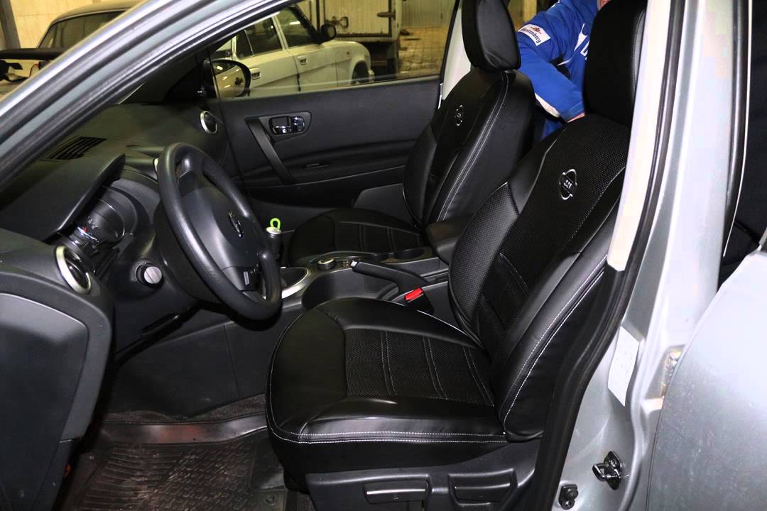 Как одеть чехлы на ниссан кашкай - 92 фото