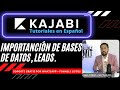 ✅Cómo importar base de datos leads en Kajabi en Español