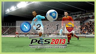 PES2013 HIGHLIGHTS | SSC Napoli : AS Roma