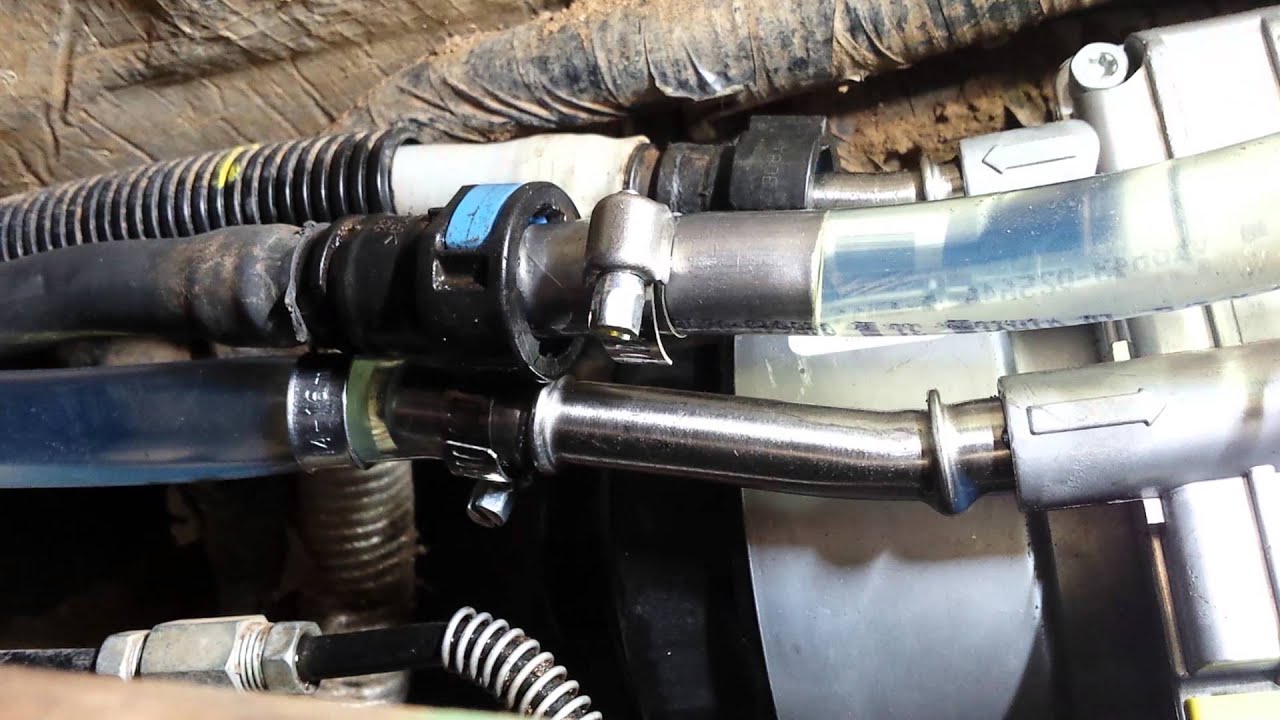 Fuel aeration check 6 4l powerstroke youtube