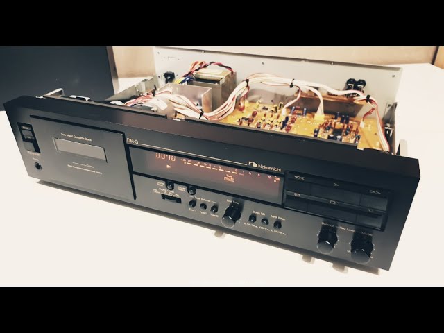 Nakamichi DR-3 (1992') - Look inside after maintenance and repair