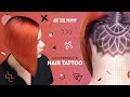 Bob Undercut & Hair Tattoo