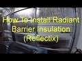 DIY How To Insulate Garage Doors Reflectix Radiant Heat Barrier Reduce Heat Loss Gain Winterize