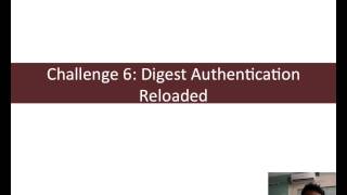 010 Challenge 6 Digest Authentication Reloaded