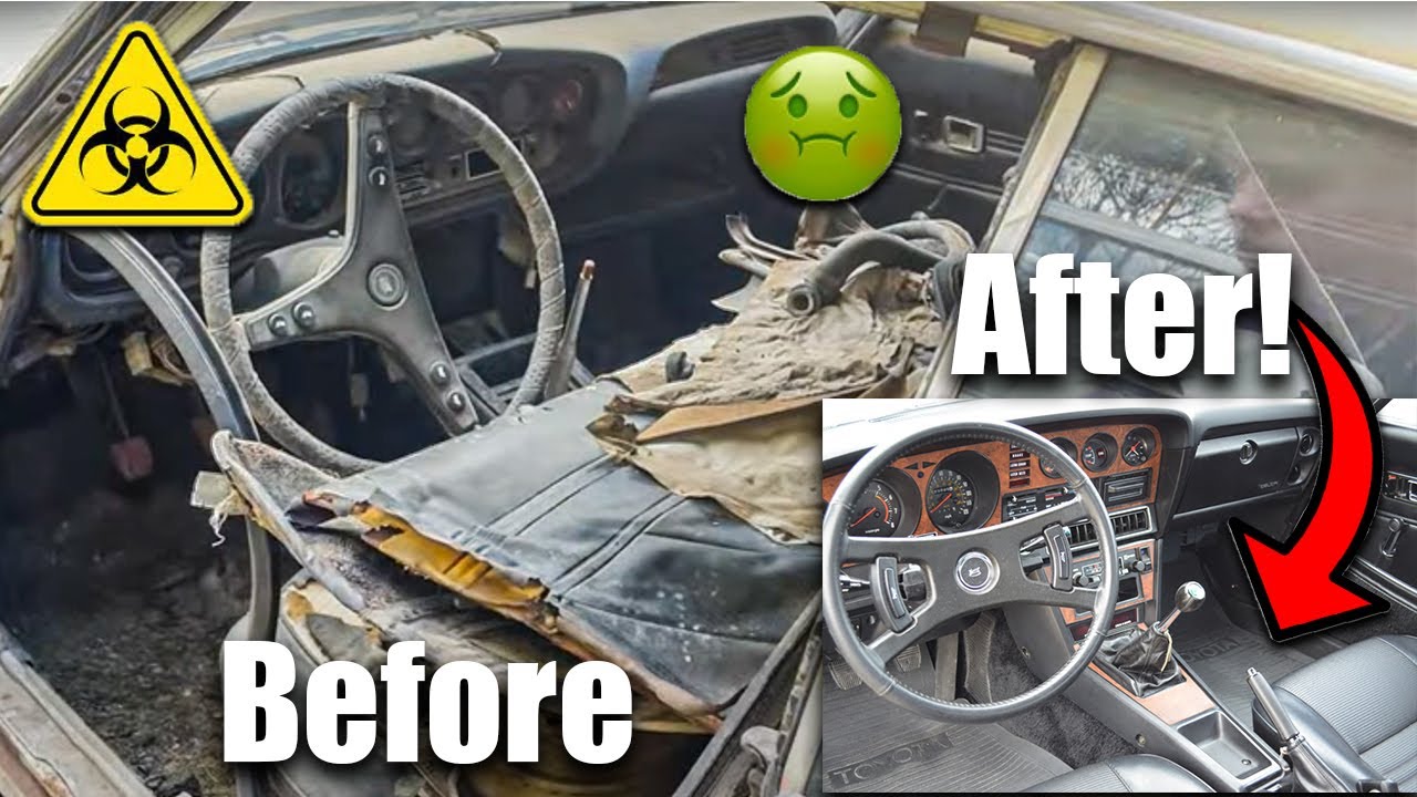 1974 Toyota Celica UNREAL DETAILING TRANSFORMATION!