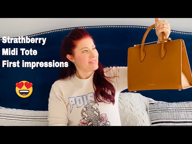 Strathberry Midi Tote Reveal and First Impressions. 