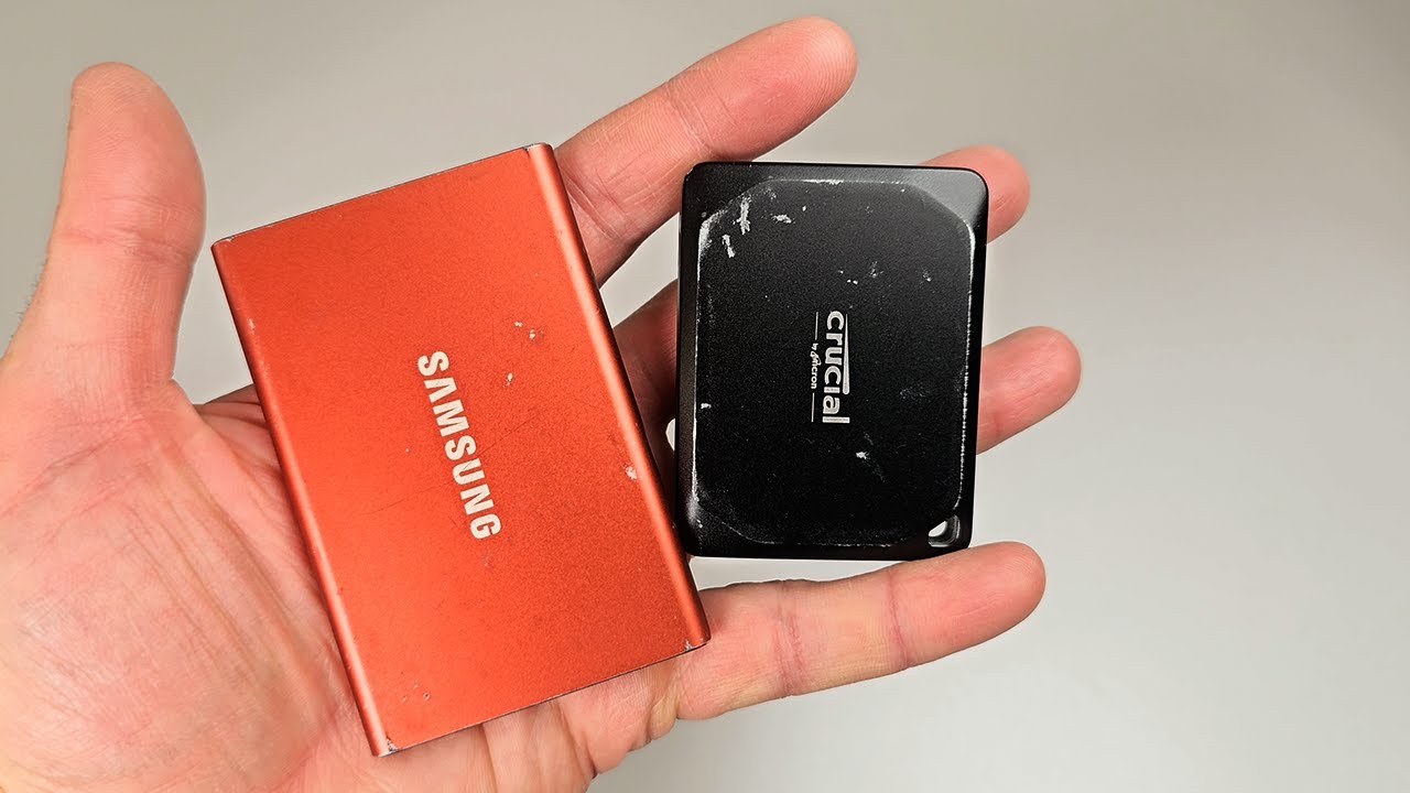 Стоит ли покупать Crucial X10? – сравнение с Samsung T7