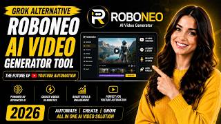 Grok Alternative Roboneo AI Video Generator Tool 2026 | YouTube Automation Tutorial