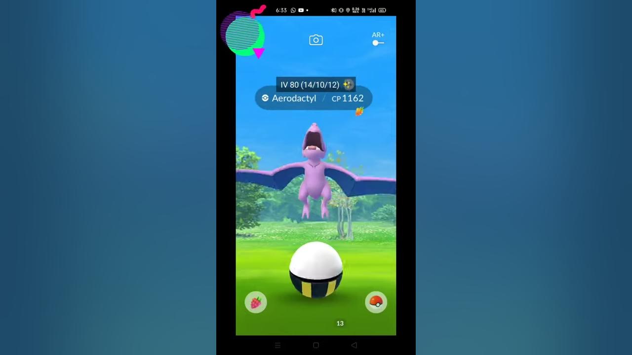 Aerodactyl shiny confirmado !! - Pokémon GO Ecuador