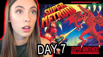 FIRST TIME PLAYING SUPER METROID (FINAL BOSS)