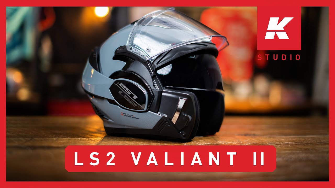 LS2 Valiant II modular helmet review – Kimpex Studio - YouTube