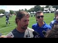 #Eagles wide receiver Riley Cooper talks about teammate Tim Tebow.