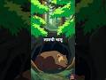 लालची भालू Hindi Kahaniya | Greedy Bear | मूर्ख भालू की कहानी|#Littleexplorer #ytshorts