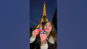 I COVERED the Eiffel Tower in STICKERS?! That’s Crazy! 🗼✨