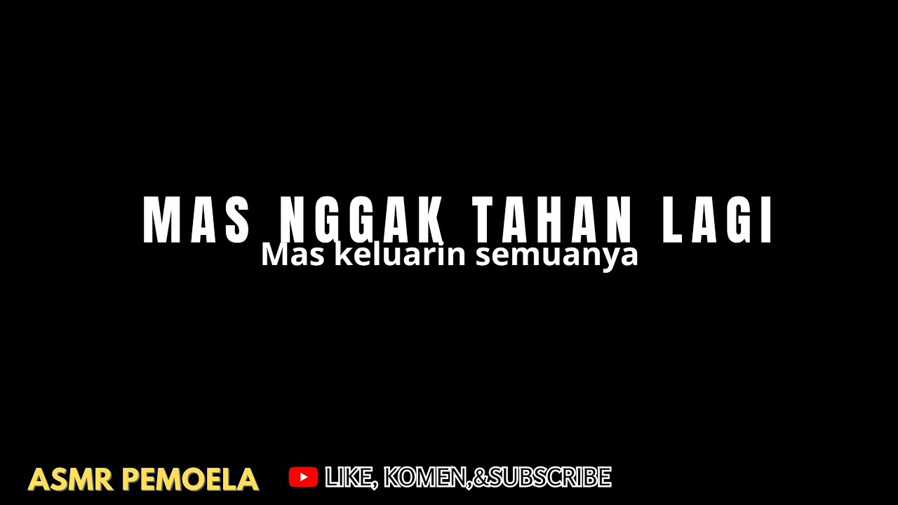 Suami Nggak Tahan… MAS Keluarin Semua|ASMR HUSBAND 