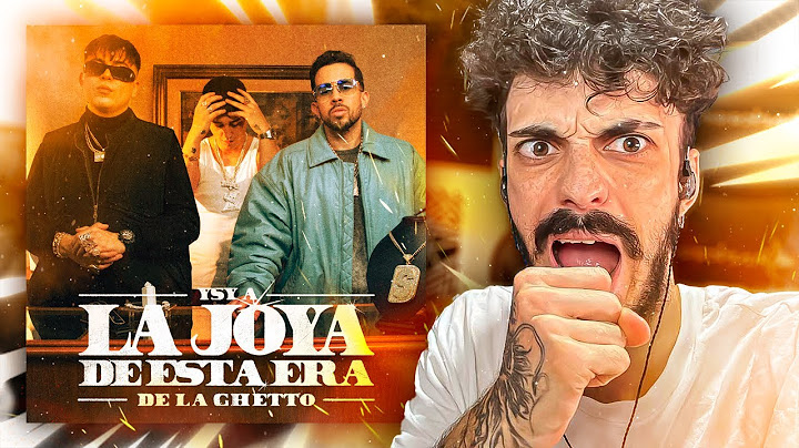 MI REACCIÓN a YSY A FT. DE LA GHETTO - LA JOYA DE ESTA ERA