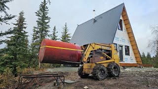 картинка: Установка Toyo и изготовление подставки под топливный бак