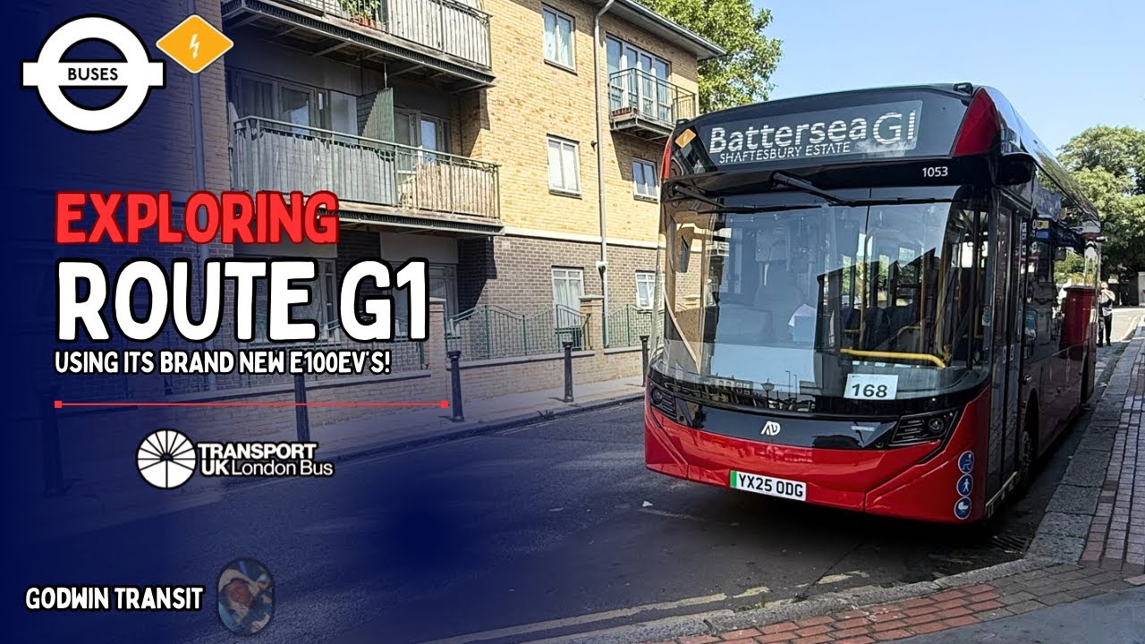 [1ST WEEK!] Exploring the BRAND NEW E100EV’s on Route G1!