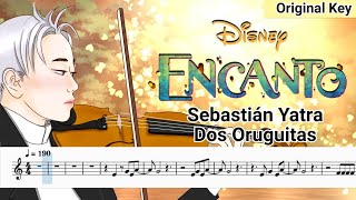 Sebastián Yatra - Dos Oruguitas (From Encanto) violin sheet