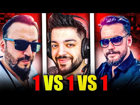 1 vs 1 vs 1 ERSİN YEKİN VS APOLLOO VS TAKLA KİNG - PUBG Mobile