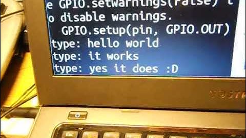 Rasberry Pi with 16x2 char LCD