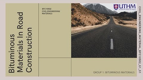 BFC10502-S1-G1-BITUMINOUS MATERIAL