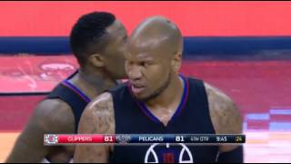Speights DESTROYS Tyreke Evans with CRAZY DUNK -  Clippers vs Pelicans (12/28/2016)