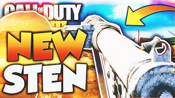 The "STEN" DLC WEAPON in Call of Duty WW2! NEW WW2 STEN SMG DLC WEAPON Gameplay! (WW2 New DLC GUN)