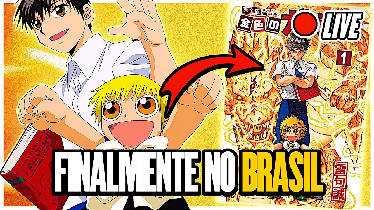 Mangá de Zatch Bell estourou no Brasil! Na pré-venda virou o Shonen mais  vendido da