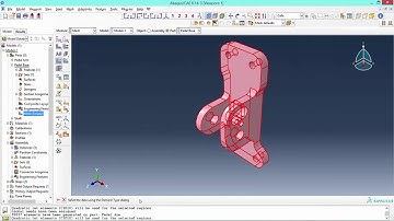 Car Pedal Finite Element Analysis using Abaqus Simulia