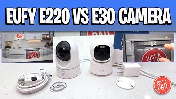 Vergelijking tussen Eufy Security Indoor Cam E220 en Eufy E30 Indoor Beveiligingscamera