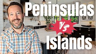 Islands vs Peninsulas  Which is BEST for your kitchen?